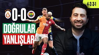 MUSTAFA DEMİRTAŞ | GS 0-0 FB, DERBİ ANALİZİ, SOLSKJAER, LIVERPOOL, HAFTANIN HIZLISI, ENLER | 4-2-3-1