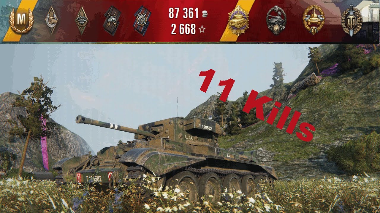 World Of Tanks Replay Cromwell B - 11 Kills - 3,7k Damage - Epic Game ...