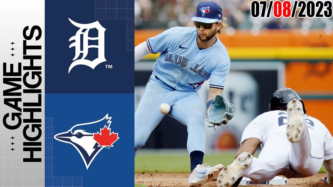 Toronto Blue Jays Vs Detroit Tigers FULL HIGHLIGHTS | MLB To Day July ...