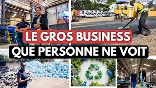 Comment les déchets plastiques sont transformés en pavés, porte-manteaux, lits, tables (...)