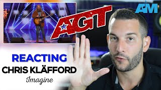 VOCAL COACH reacts to Chris Klafford on America's Got Talent