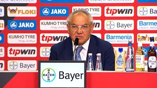 Pressekonferenz nach Bayer 04 Leverkusen | Hertha BSC | Bundesliga