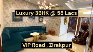 Park View Homes Zirakpur | Luxury 3Bhk Flats in VIP Road Zirakpur for Sale | Gated Society with Lift