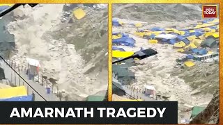 Massive Cloud Burst At Amarnath Shrine Cave: Five Killed In Cloud Burst | Amarnath Latest News