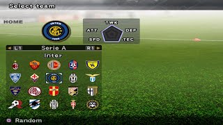 PS2, Winning Eleven 9, Inter Milan (1 Season)