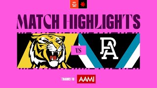 Richmond v Port Adelaide Highlights | Week Five, 2024 | AFLW