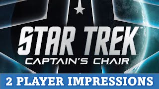 DGA Reviews Board Games: Captain's Chair - 2 Player Impressions (Cozy Game Night)