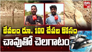 Special Story About Hunting Fish | కేవలం రూ. 100 చేపల కోసం చావుతో చెలగాటం | Big Tv Telugu