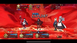 【FGO】Road to 7 LB4 スーパーリコレクションクエスト 3/3 第19節 進行度5 Sイシュタルで3ターン【TA】