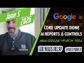 Google May Core Update Done, AI Performance Report & Control, Google Ads, ChatGPT Ads & Scouts
