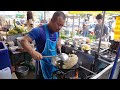 kemahiran kuali chef yang menakjubkan!! masak nasi goreng telur!! - makanan jalanan thailand