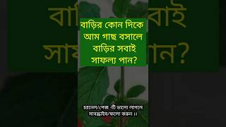 বাড়ির কোন দিকে আম গাছ বসালে বাড়ির সবাই সাফল্য পান?#banglaquiz #gk #gkquiz #quiz #বাংলা