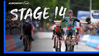 Nico Denz Takes Second Stage Victory in Stage 14 of Giro D'Italia 2023! | Eurosport