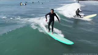 茅ヶ崎チーパーサーフィン、ドローン撮影、2022.3.12.am、長い動画です🙇‍♂️#drone #ドローン #海 #surfing #茅ヶ崎 #チーパー#湘南