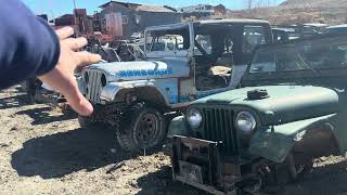 Looking at Jeep CJ7 Wide Tracks vs the 1976-1981 Narrow Tracks