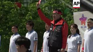 Thousands gather for May Day rally in Seoul