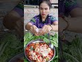 ตำซั่วกุ้งสะดุ้งใส่น้ำปลาร้านัวอร่อย