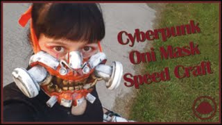 Cyberpunk Oni Mask SpeedCraft