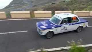 Mansito- Romero, BMW 2002 Gr H, Rally Isla de Tenerife, TC-9 Las Tablas.