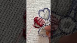 Beautiful flower design|hand embroidery|latest kadhai design #shorts