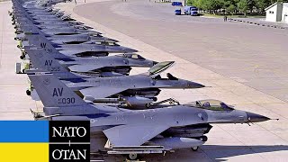 NATO Send F-16 Fighter Jets to Ukraine in an Attempt to Destroy Putin
