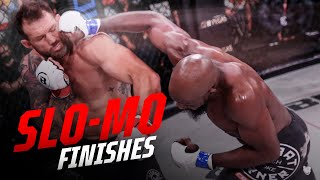 SLO-MO Finishes! | #BELLATOR288 Main Card Fighters