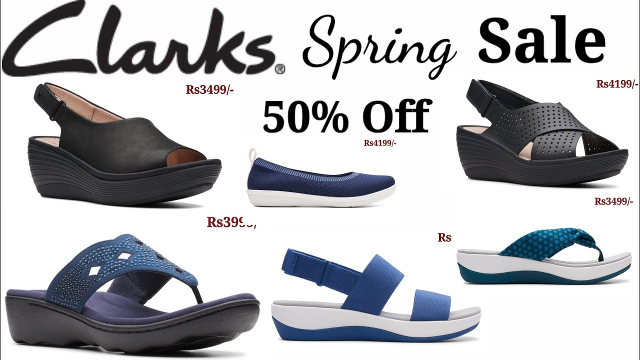 Clarks Shoes Spring Sale 50 Off Latest Ladies Footwear Collection