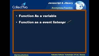 5 Anonymous Function Javascript and JQuery