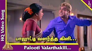 Paalooti Valartha Kili Video Song |Gauravam Tamil Movie Songs |Sivaji Ganesan |பாலூட்டி வளர்த்த கிளி