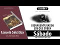 Escuela Sabática | Sábado 9 de noviembre del 2024 | Lección Alumnos