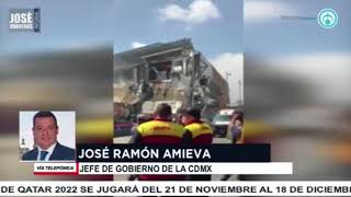 José Ramón Amieva, jefe de gobierno en entrevista con José Cárdenas informa