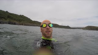 Breca Gower Swimrun Water Temperature Test