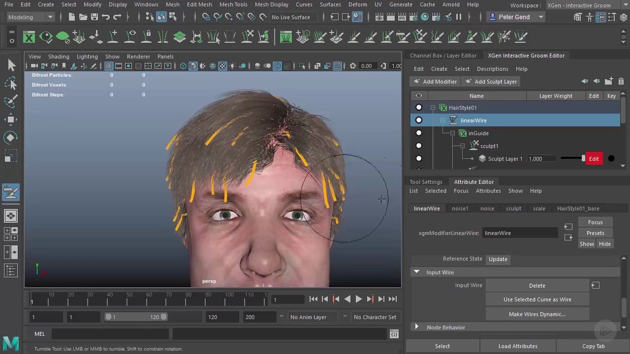 Animating Xgen Hair In Maya Youtube