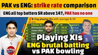 PAK vs ENG: which team has faster batters | Will English batters be a big challenge for PAK bowlers?