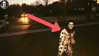 Top 6 Scariest Clown Videos Caught On Camera That Will Haunt Your Dreams (Hindi)