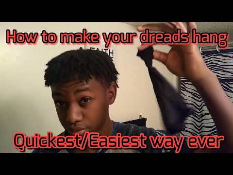 HOW TO MAKE YOUR DREADS HANG HOW TO MAKE YOUR DREADS HANG