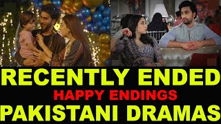 Top 10 Recently Ended Happy Endings Pakistani Dramas 2022