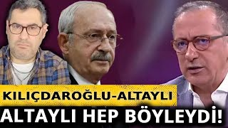 Kılıçdaroğlu'nun Fatih Altaylı sözlerine ben de iki kelam edeyim