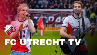 FC UTRECHT TV | Droom van BENR komt uit: optreden op de middenstip