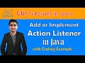 #2 Create Action Listeners with JButton, JComboBox,JTextField - Java GUI/SWING Tutorial (Hindi&Urdu)