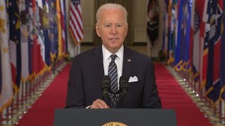 President Joe Biden issues warning during farewell address