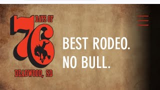 RD. 1 - Steer Trippin - Days of '76 Rodeo                           Deadwood, SD 7/21/2024