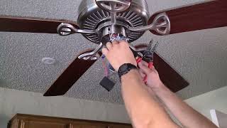 Fix slow ceiling fan Capacitor replacement