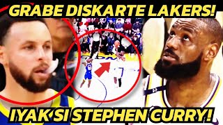 Ito ang NAKAKAMANGHANG DISKARTE nila LEBRON JAMES kontra kila STEPHEN CURRY! Panalo ang LAKERS!