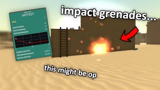 IMPACT GRENADES were added into phantom forces...