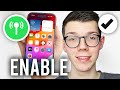 How To Enable Cellular Data On iPhone - Full Guide