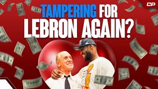 Pat Riley VIOLATED Tampering Rules For LeBron… AGAIN | Clutch #Shorts