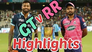 IPL final 2022 highlights between Gujrat Titans and Rajasthan Royals 😍