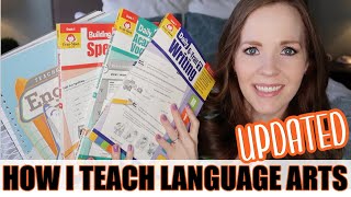HOW I TEACH LANGUAGE ARTS | PUTTING TOGETHER MY OWN CURRICULUM | HOMESCHOOL CURRICULUM CHOICES