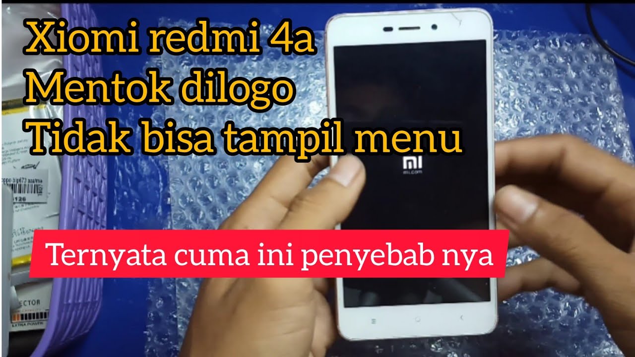 Cara Memperbaiki Hp Xiomi Mentok Logo Tanpa Pc - YouTube